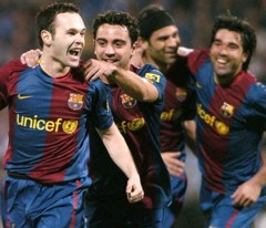les millieu de terrain de barca